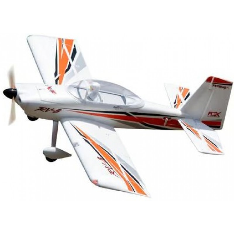 Flex Innovations RV-8 10E Electric PNP Airplane (Night Orange)