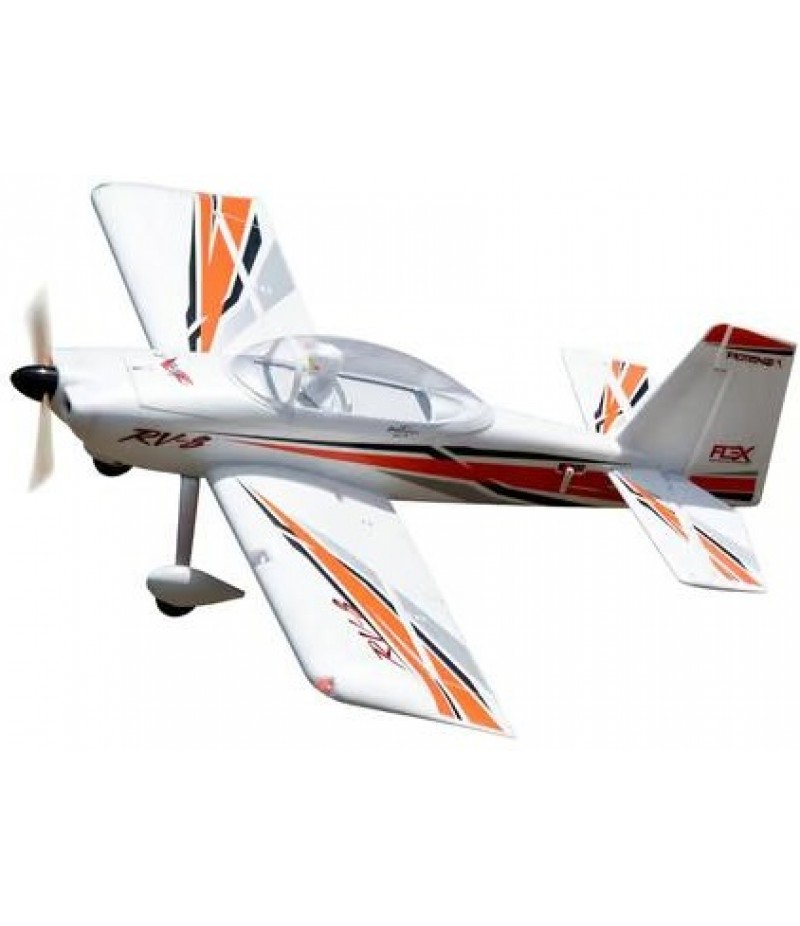 Flex Innovations RV-8 10E Electric PNP Airplane (Night Orange)