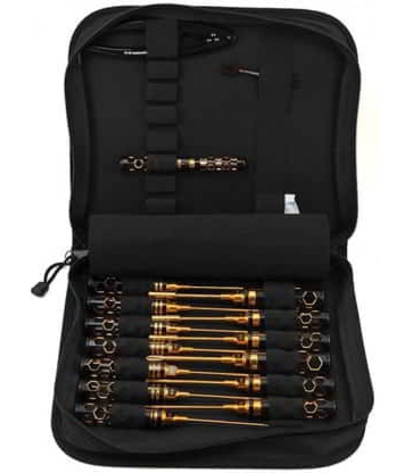 AM Arrowmax Black Golden Off Road Toolset w/Tool Bag (16)