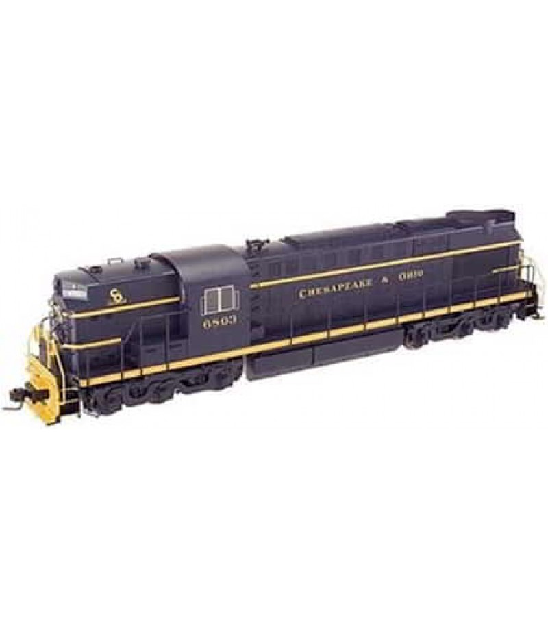 Atlas O O Trainman RSD7/15 w/DCC & Sound, C&O #6801 (2R)