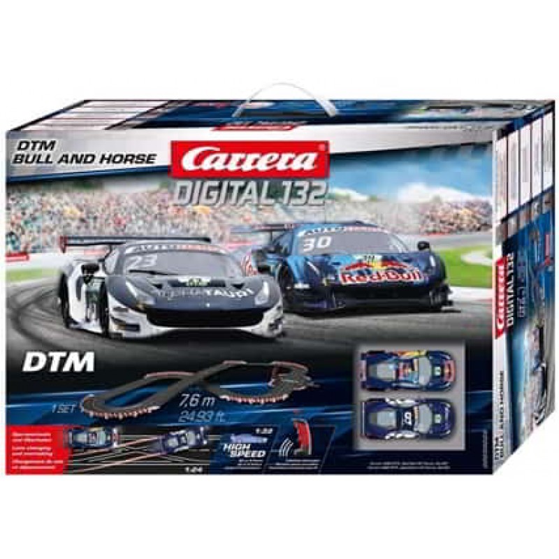 Carrera DTM Bull & Horse Slot Car Set