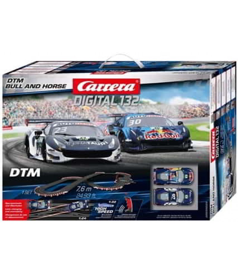 Carrera DTM Bull & Horse Slot Car Set