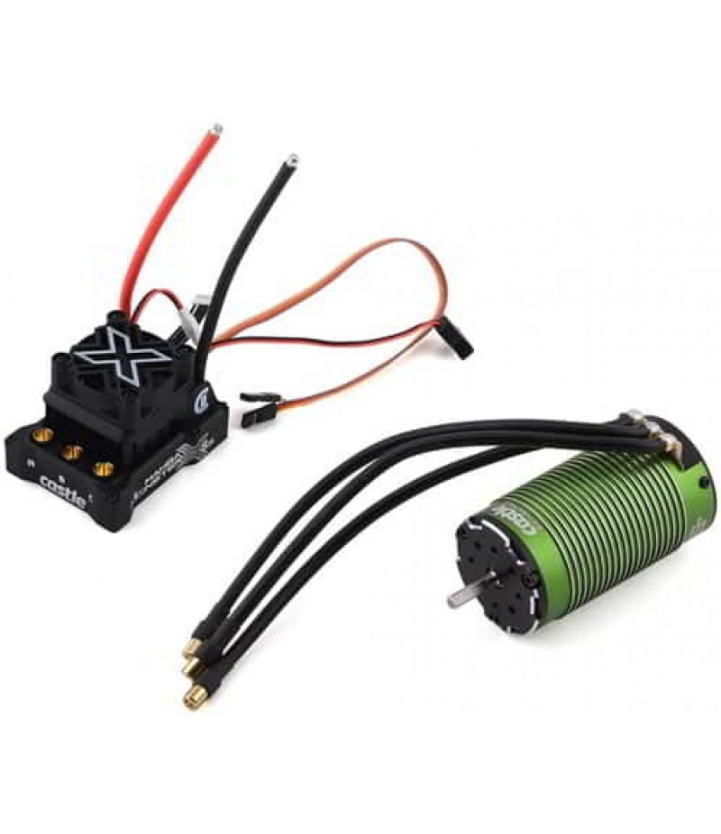 Castle Creations MonsterX8S 33.6V ESC with 1717-1260KV Sensored Motor CSE010-0165-03