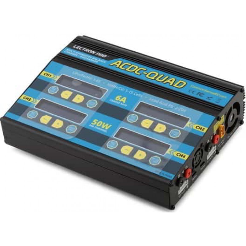 Common Sense RC ACDC-QUAD 4-Port Multi-Chemistry Charger (6S/5A/50W)