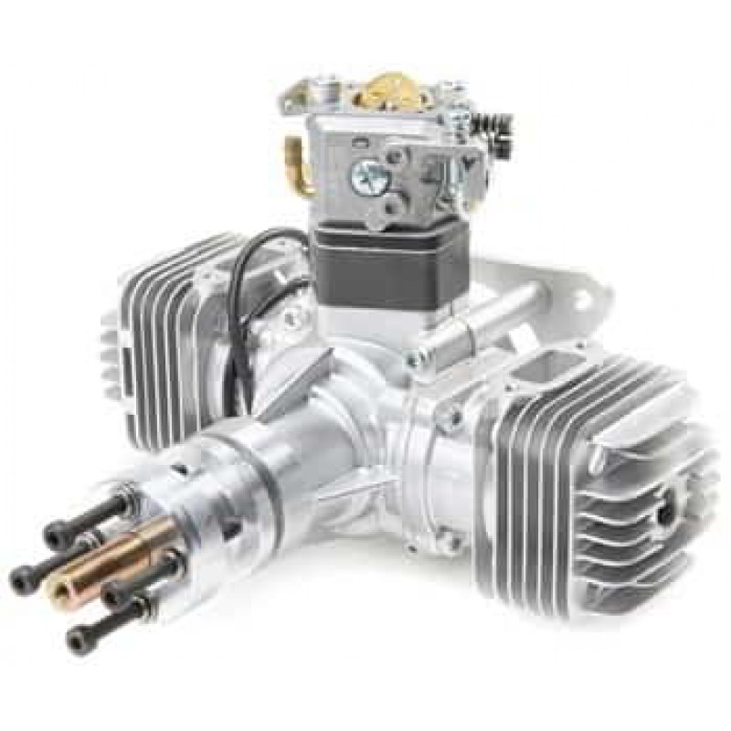 DLE Engines DLE-40 40cc Twin Gas with Electronic Ignition and Muffler