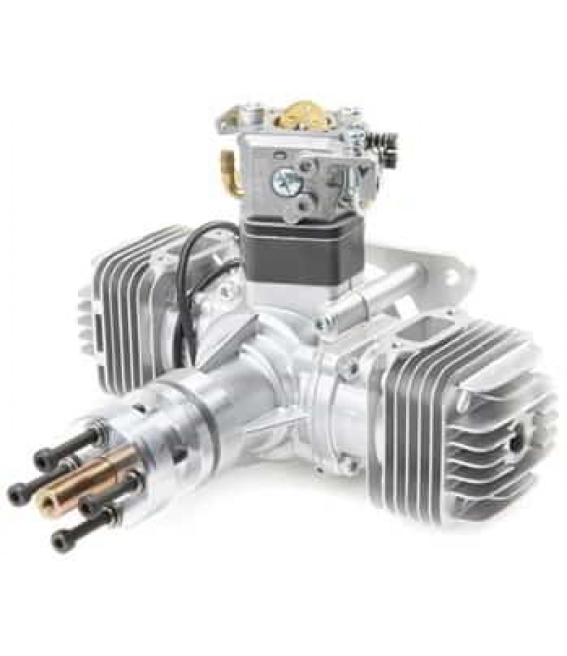 DLE Engines DLE-40 40cc Twin Gas with Electronic Ignition and Muffler