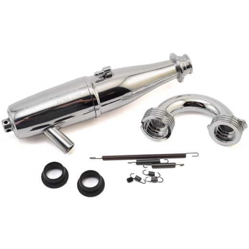 Flash Point EFRA 2146 Off-Road Tuned Pipe Set w/Manifold (Polished)