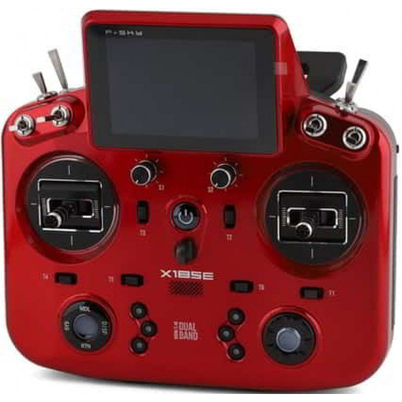 FrSky Tandem X18SE Radio 900MHz/2.4GHz Dual Band Transmitter (Cardinal Red) (Limited Edition)