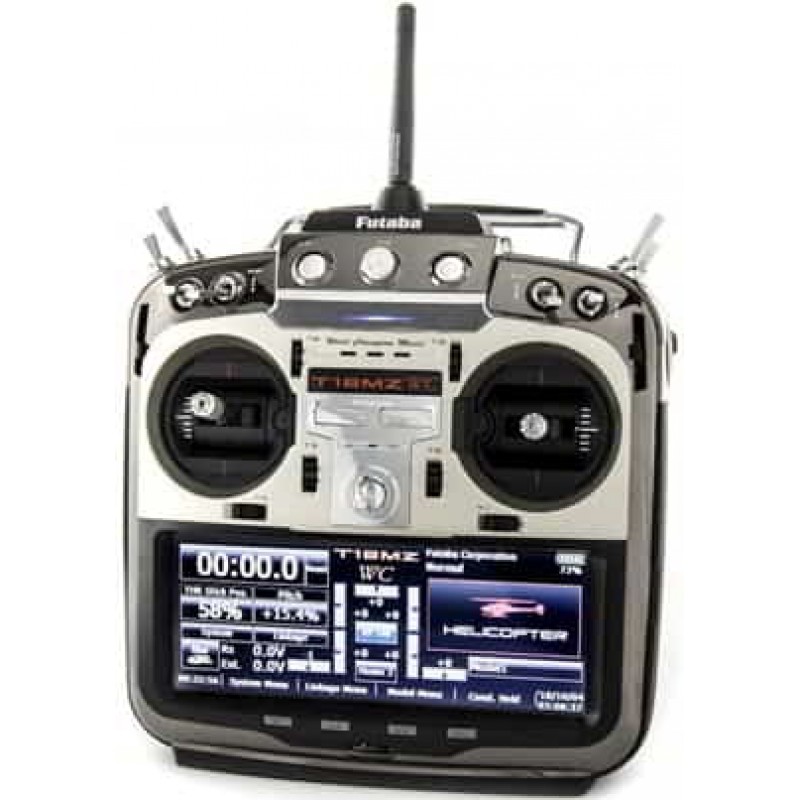 Futaba 18MZ 2.4GHz FASST 18 Channel Radio System (Airplane) w/2x R7008SB Receiver