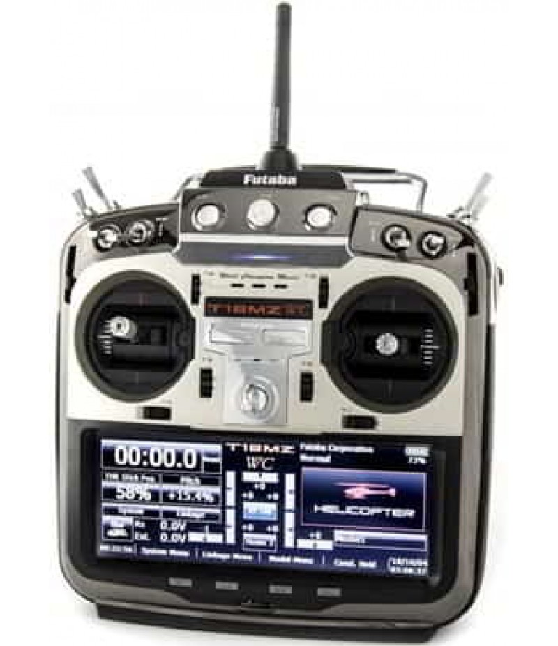 Futaba 18MZ 2.4GHz FASST 18 Channel Radio System (Airplane) w/2x R7008SB Receiver