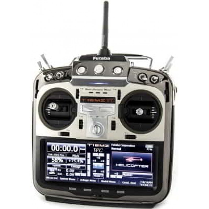 Futaba 18MZ 2.4GHz FASST 18 Channel Radio System (Heli) w/2x R7008SB Receiver