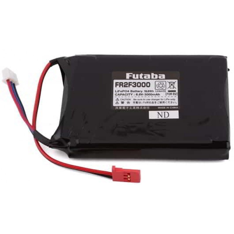 Futaba 2S LiFe Flat Receiver Battery Pack (6.6V/3000mAh)