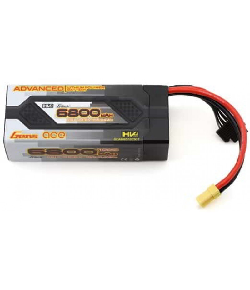 Gens Ace G-Tech Advanced Smart 6S LiHV Battery 100C (22.8V/6800mAh) w/EC5 Connector