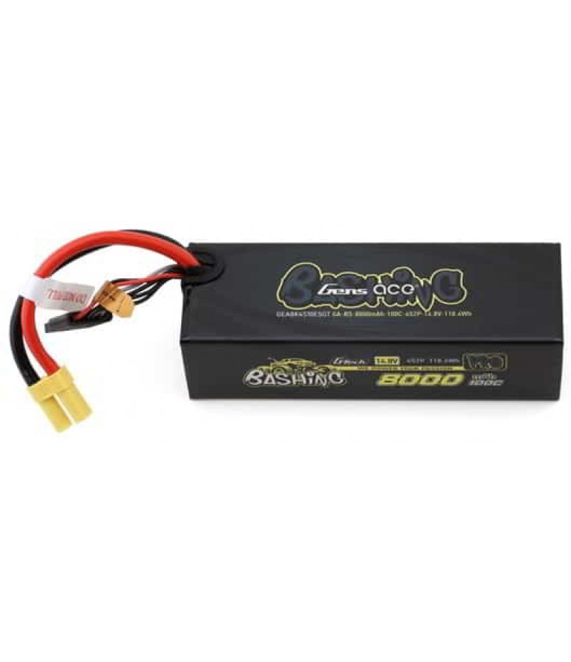 Gens Ace G-Tech Smart 4S LiPo Battery 100C (14.8V/8000mAh) w/EC5 Connector