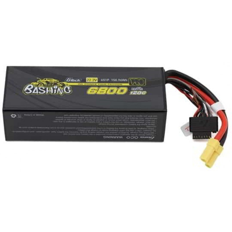 Gens Ace G-Tech Smart 6S Bashing Series Hardcase LiPo Battery 120C (22.2V/6800mAh) w/EC5