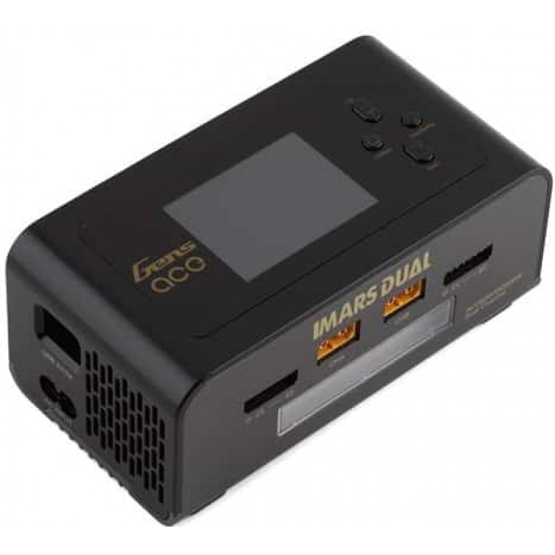 Gens Ace IMars Dual Port AC/DC Charger (6S/15A/100W x 2) (Black)