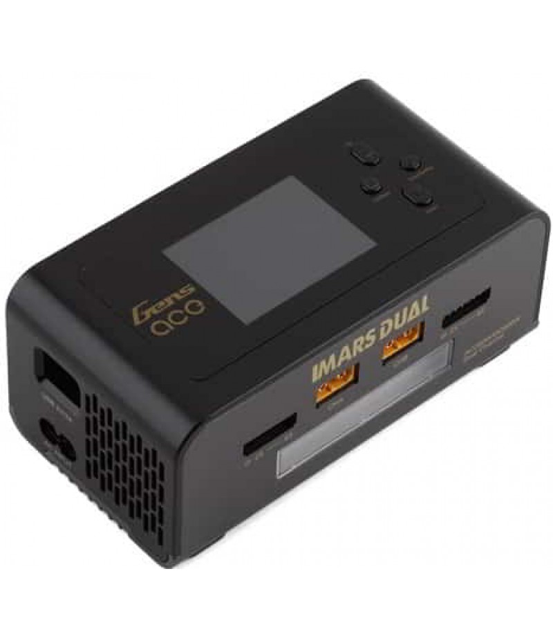 Gens Ace IMars Dual Port AC/DC Charger (6S/15A/100W x 2) (Black)