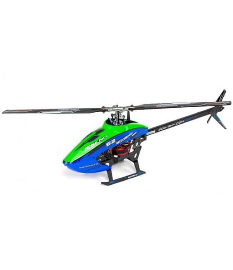 GooSky S2 BNF Micro Electric Helicopter (Blue/Green)