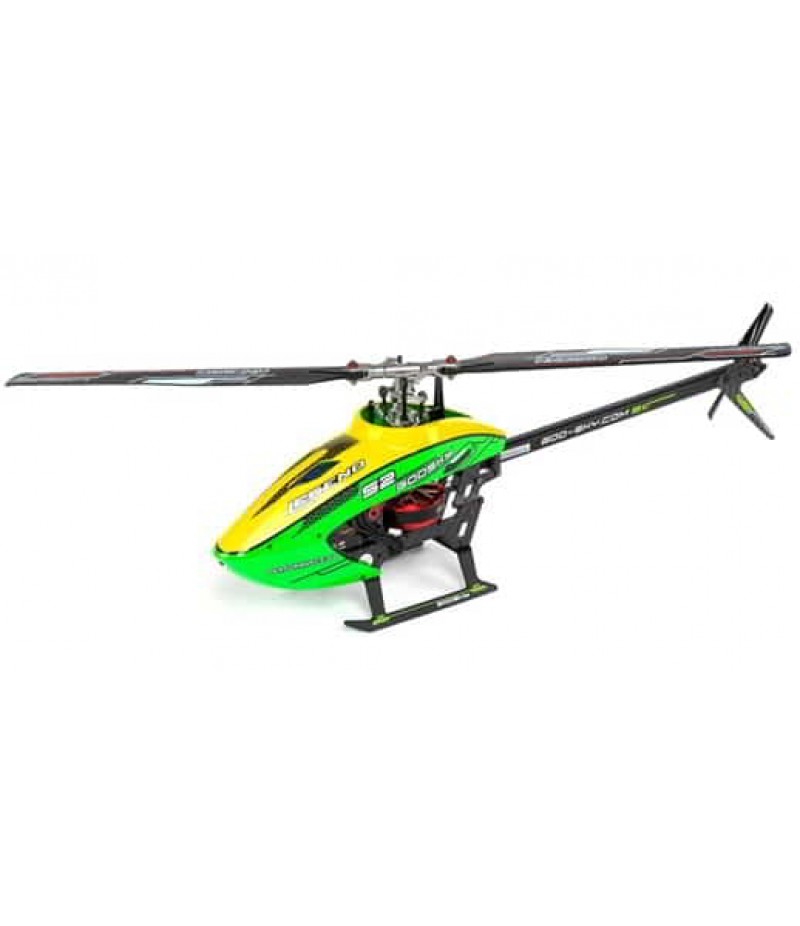 GooSky S2 BNF Micro Electric Helicopter (Green/Yellow)