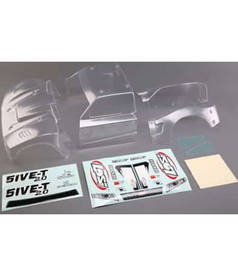 Losi 5IVE-T 2.0 Complete Body Set Clear LOS350006