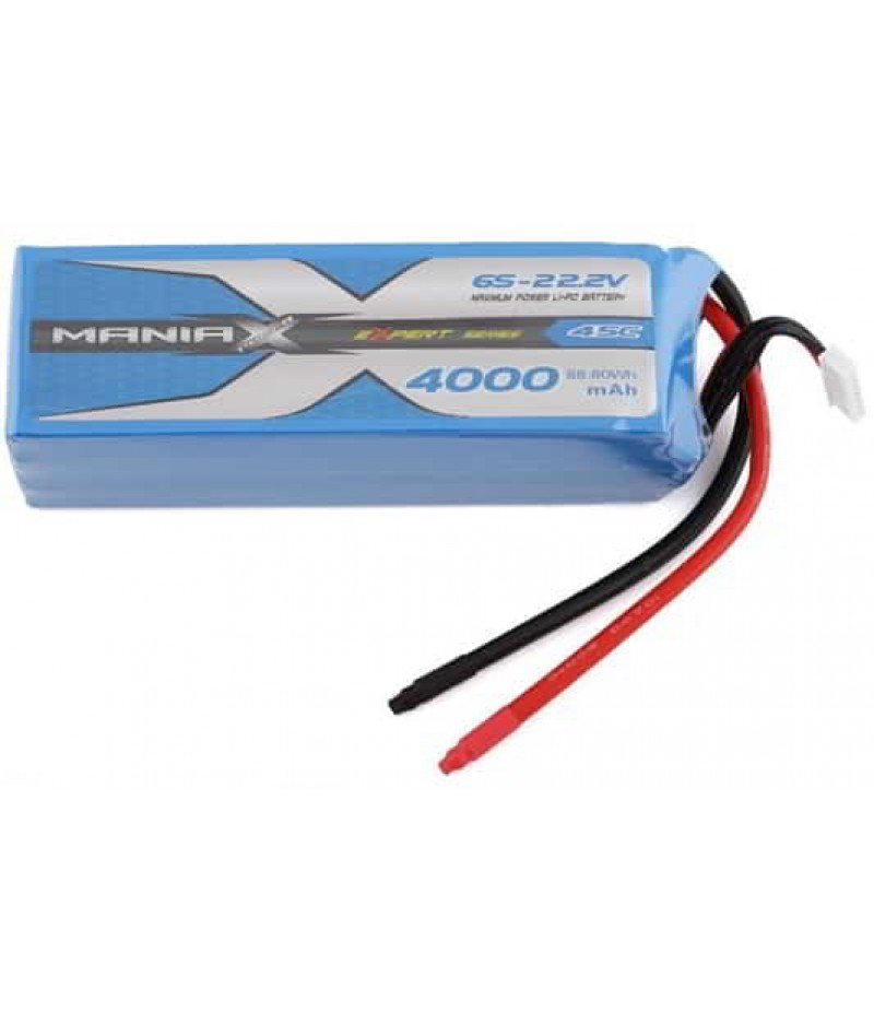 ManiaX 6S 45C LiPo Battery Pack (22.2V/4000mAh)