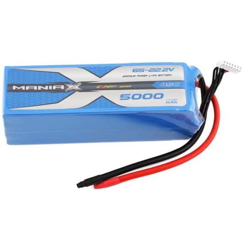 ManiaX 6S 45C LiPo Battery Pack (22.2V/5000mAh)