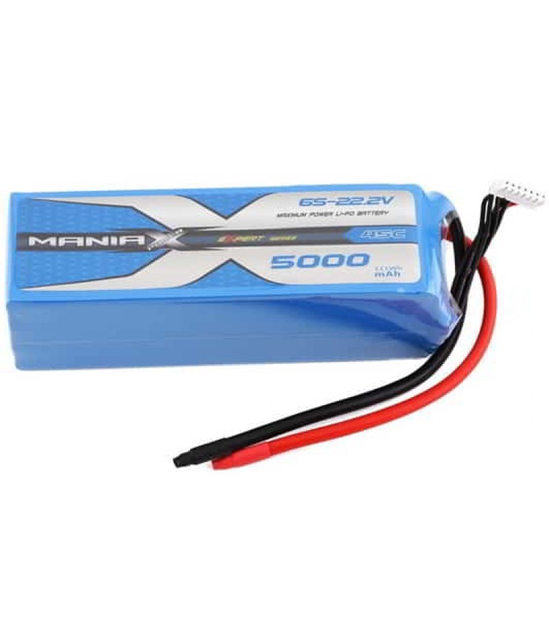 ManiaX 6S 45C LiPo Battery Pack (22.2V/5000mAh)