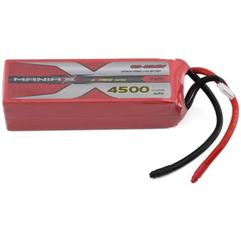 ManiaX 6S 70C LiPo Battery Pack (22.2V/4500mAh)