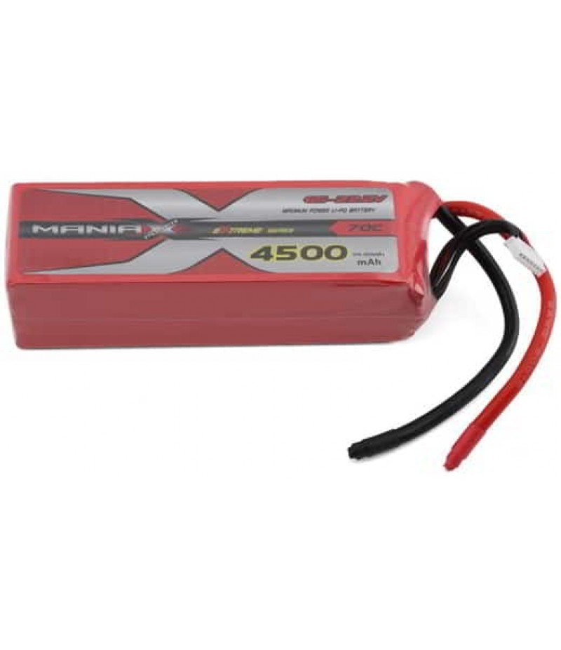 ManiaX 6S 70C LiPo Battery Pack (22.2V/4500mAh)