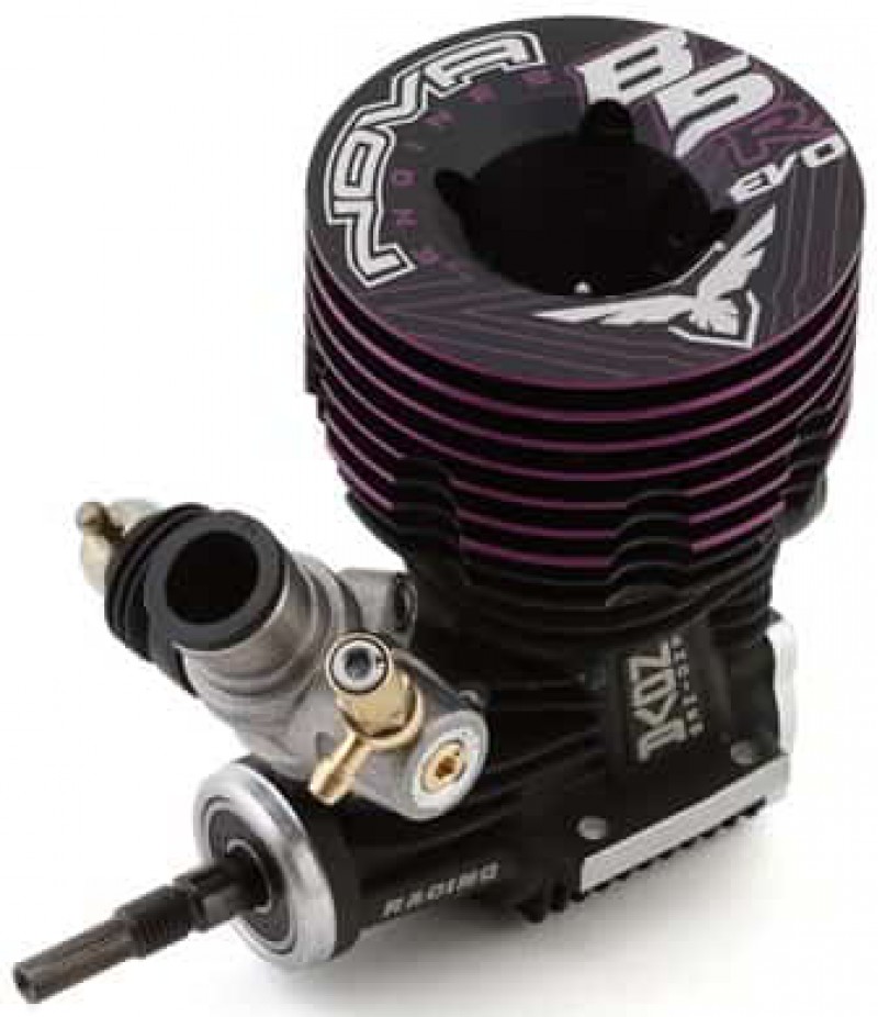 Nova Engines B5R EVO .21 5-Port Off-Road Nitro Engine (DLC Shaft) (Steel Bearing)