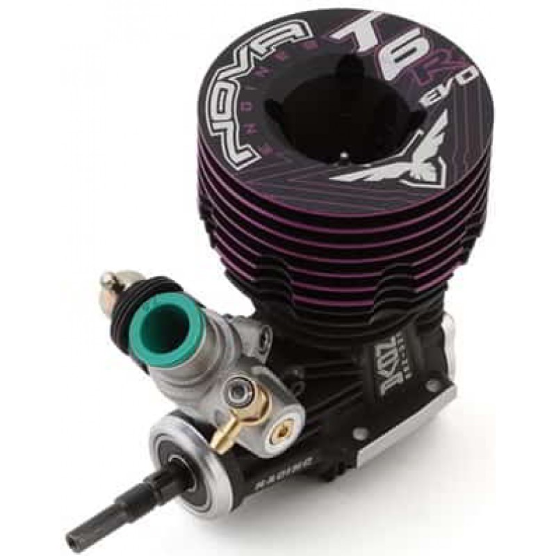 Nova Engines T6R EVO .24 6-Port Off-Road Truggy Nitro Engine (DLC Shaft) (Steel Bearing)