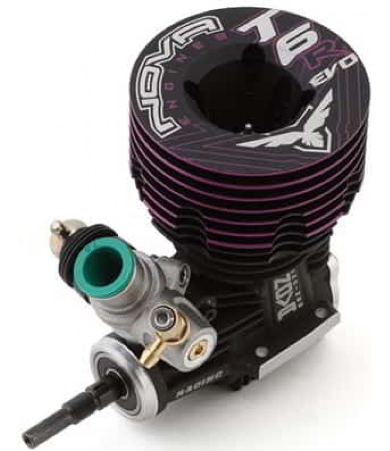 Nova Engines T6R EVO .24 6-Port Off-Road Truggy Nitro Engine (DLC Shaft) (Steel Bearing)