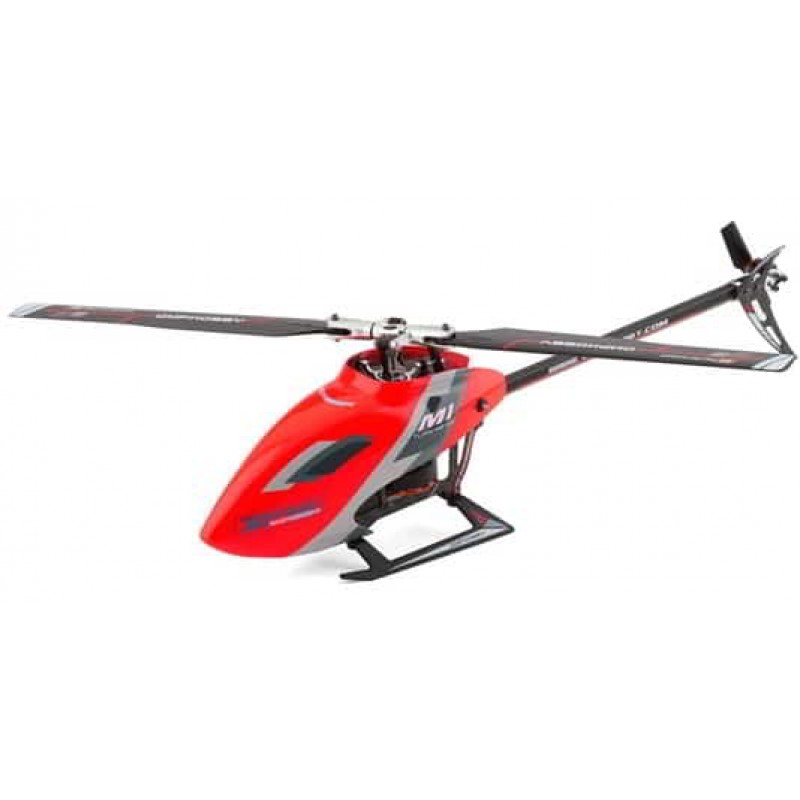 OMPHobby M1 EVO BNF Electric Helicopter (OFS) (Red)