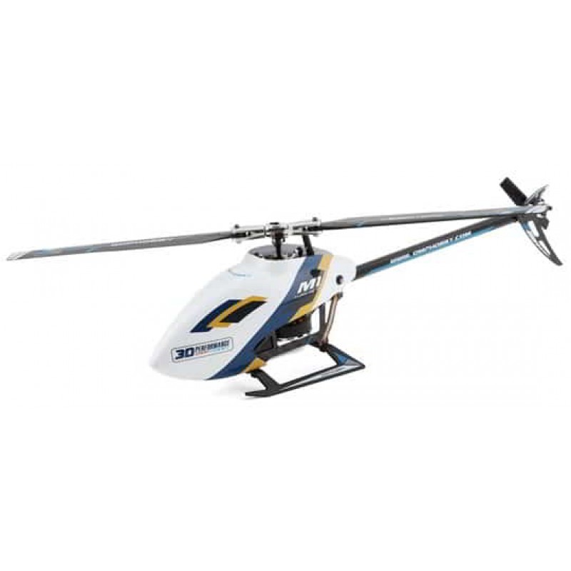 OMPHobby M1 EVO BNF Electric Helicopter (OFS) (White)