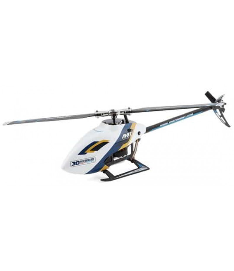 OMPHobby M1 EVO BNF Electric Helicopter (OFS) (White)