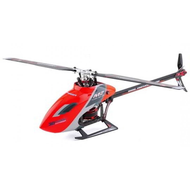 OMPHobby M2 EVO BNF Electric Helicopter (Red)