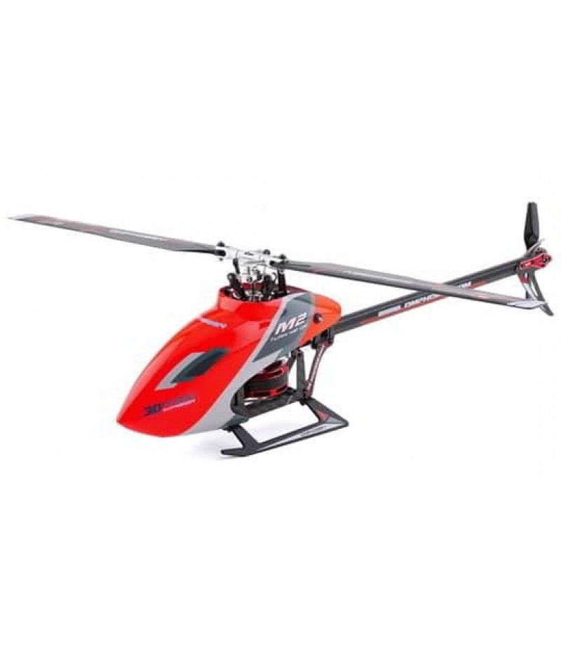 OMPHobby M2 EVO BNF Electric Helicopter (Red)