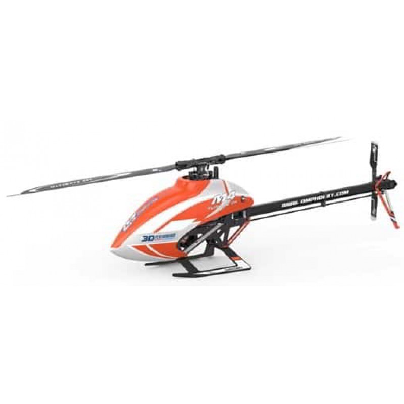 OMPHobby M4 Electric 380 Helicopter Kit (Orange) w/Motor