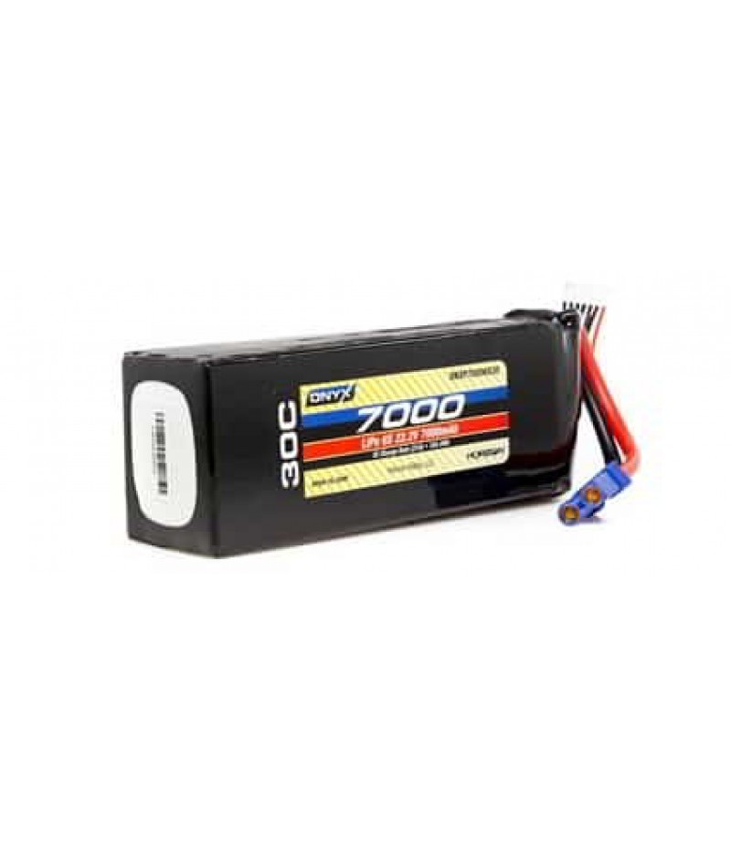 Onyx 7000mAh 6S 22.2V 30C LiPo EC5 Battery ONXP70006S30