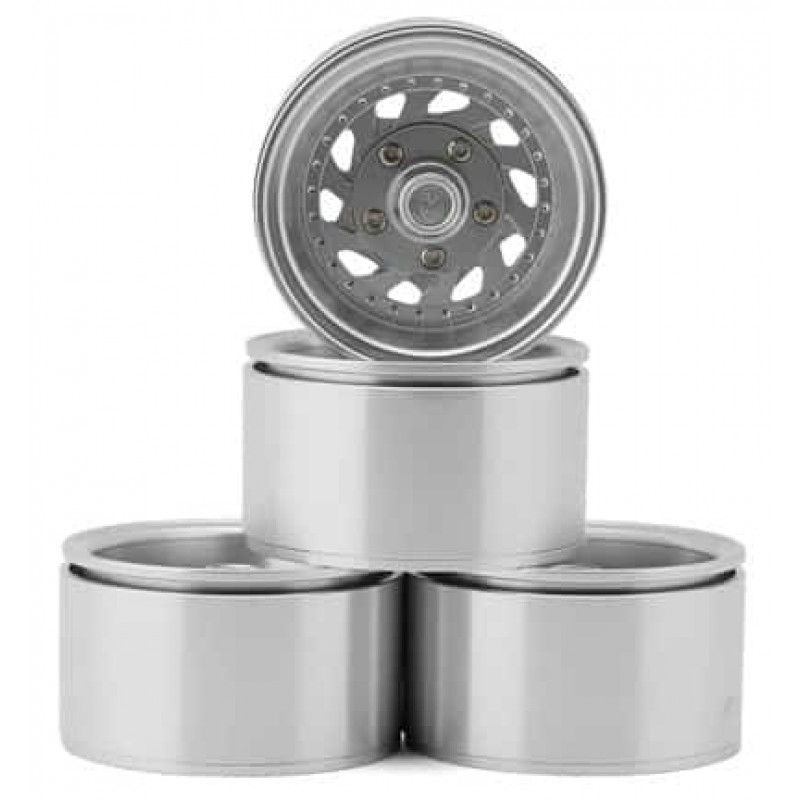 RC4WD Centerline Warrior Deep Dish 1.9" Wheels (Silver) (4)