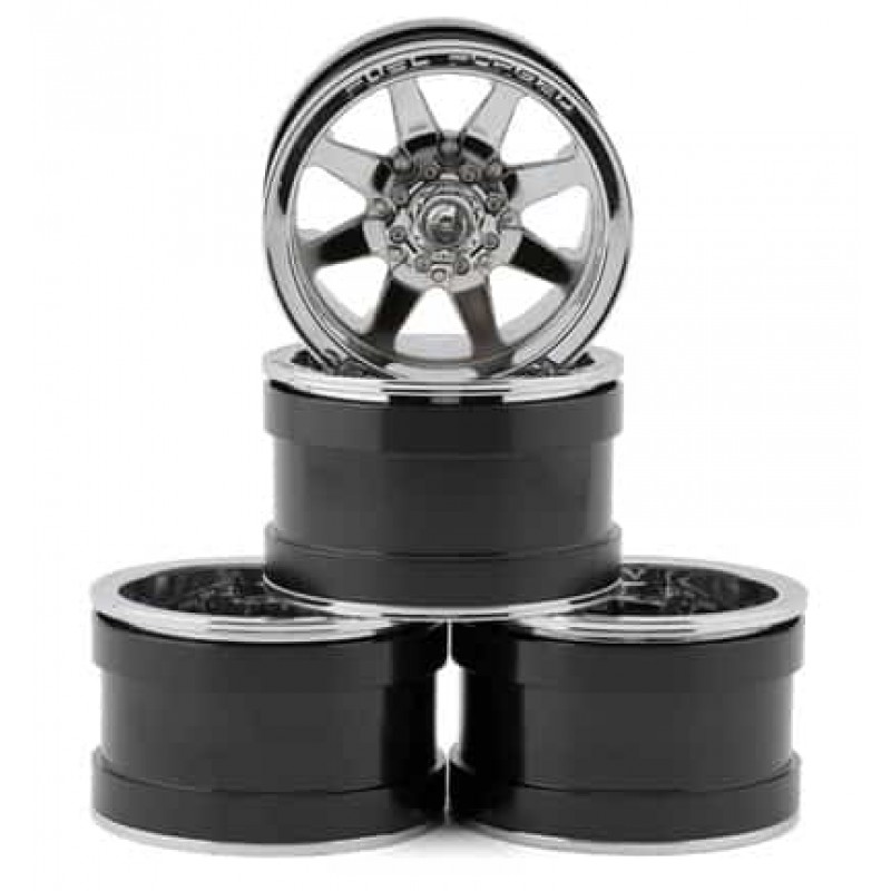 RC4WD Fuel Off-Road 2.2" FFC116 Ventura 1/10 Beadlock Wheels (Chrome) (4)