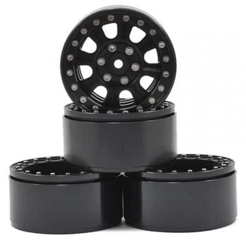 RC4WD Raceline Monster 1.9" Beadlock Wheels Black RC4Z-W0185