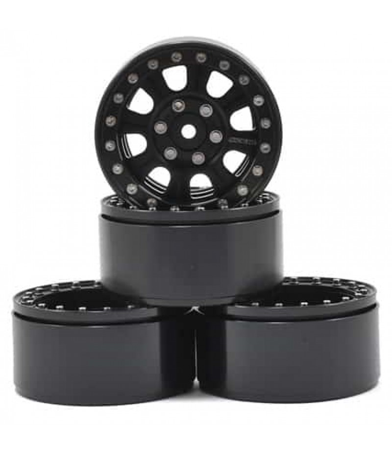 RC4WD Raceline Monster 1.9" Beadlock Wheels Black RC4Z-W0185