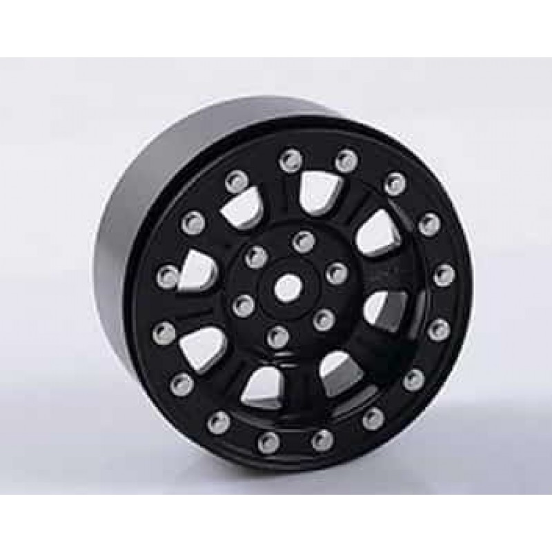 RC4WD Raceline Monster 2.2 Beadlock Wheels (Black) (4)