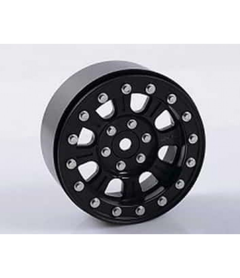 RC4WD Raceline Monster 2.2 Beadlock Wheels (Black) (4)