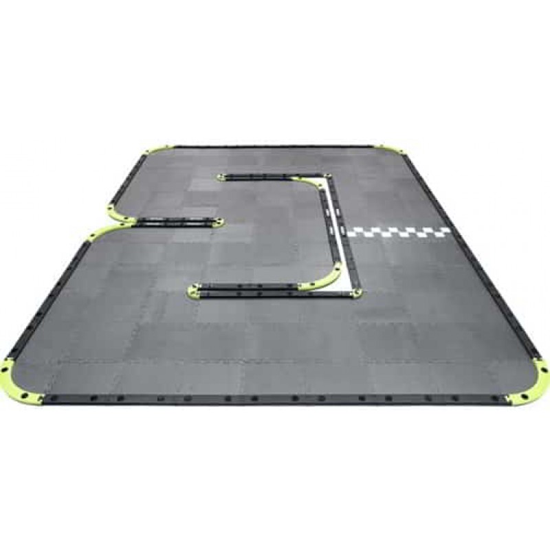 RCP-Tracks Mini-Z 30cm Wide Double Oval Track (108Pcs) (12x9ft)