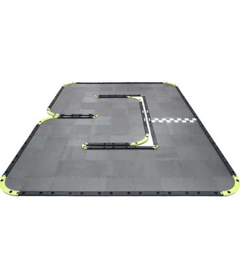 RCP-Tracks Mini-Z 30cm Wide Double Oval Track (108Pcs) (12x9ft)