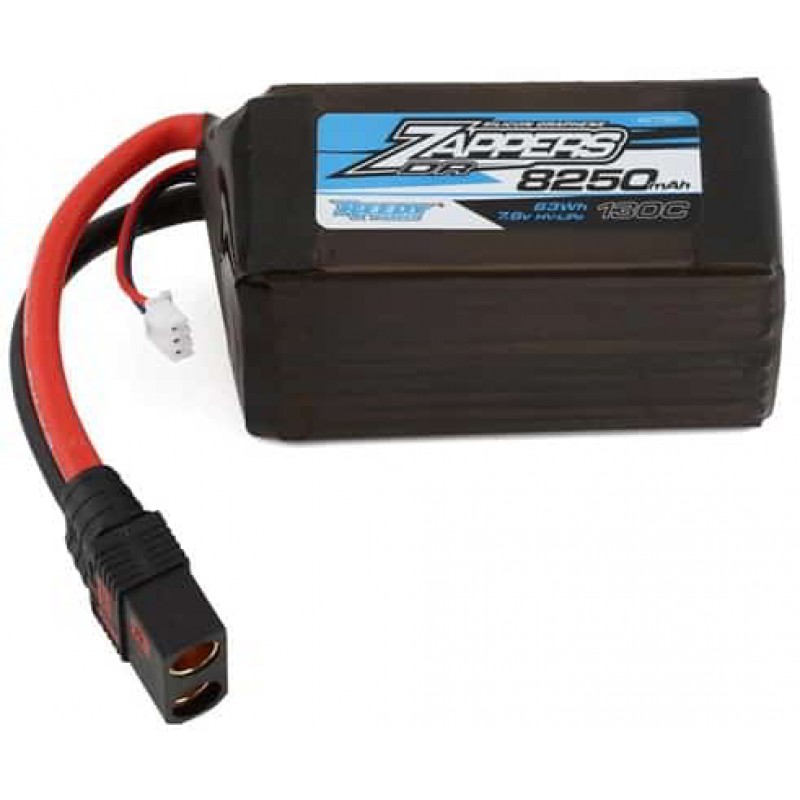 Reedy Zappers DR 2S LiPo 130C Drag Race Battery (7.6V/8250mAh) w/QS8 Connector