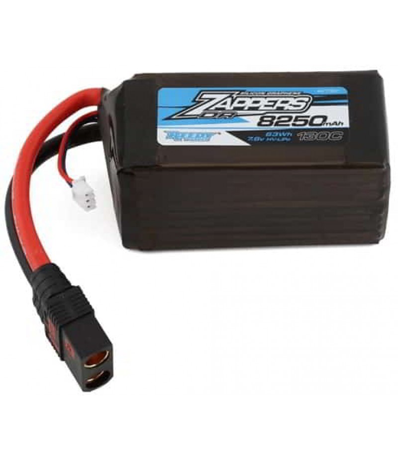 Reedy Zappers DR 2S LiPo 130C Drag Race Battery (7.6V/8250mAh) w/QS8 Connector