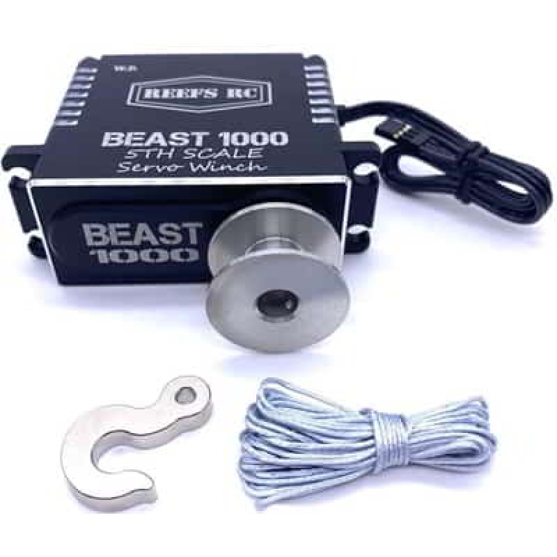 Reefs RC Beast 1000 1/5 Servo Winch w/Winch Spool Kit